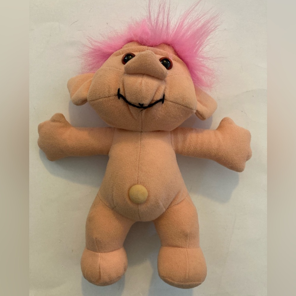 Vintage 1991 stuffed troll plush